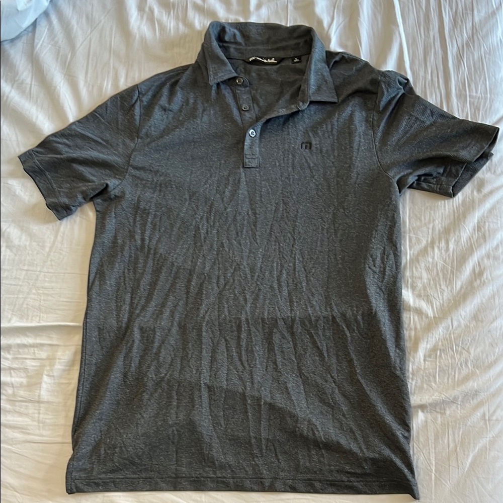 Men's Gray Polo Shirt